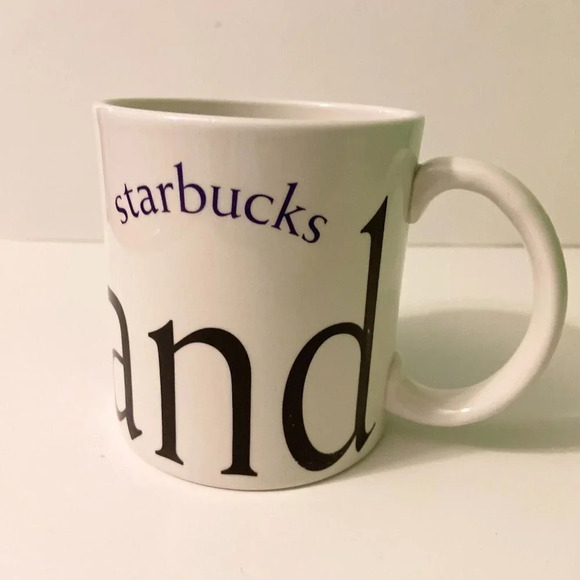 2002 Starbucks Scotland Collector Series City Mug Oversized 20oz Coffee Cup - Picture 5 of 13